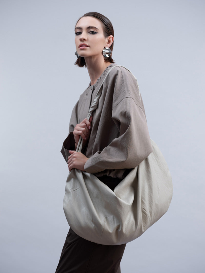 HAAKO Bomber Jacket Taupe