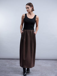 HAAKO Tulip Skirt Chocolate