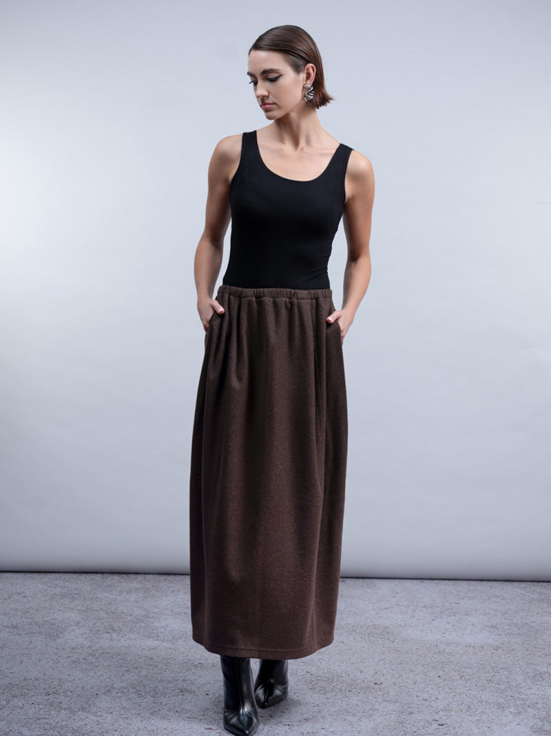 HAAKO Tulip Skirt Chocolate