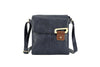 Hannah Crossbody Handbag Navy/Tan