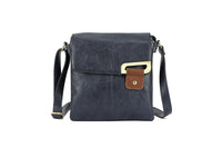 Hannah Crossbody Handbag Navy/Tan