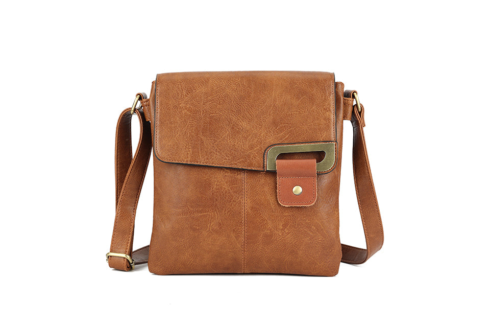 Hannah Crossbody Handbag Tan/Tan