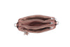 Sophie Triple Zip Handbag Metallic