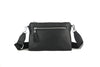 Sophie Triple Zip Handbag Black