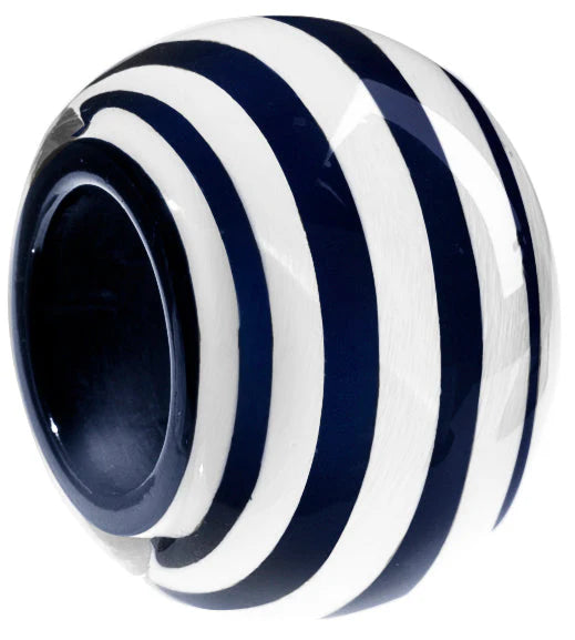Calitaa Luxury Collection Bead Stripe Navy