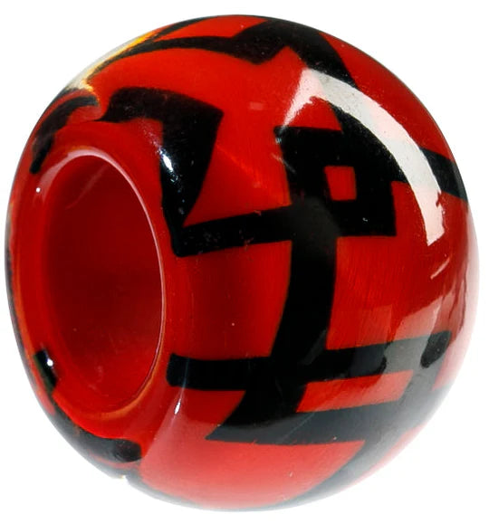 Calitaa Luxury Collection Bead Red Abstract