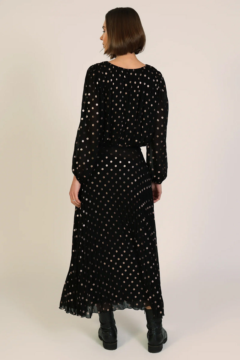 TRAFFIC PEOPLE Hera Skirt Black/Gold