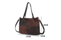 Patchwork Handbag Black