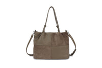 Patchwork Handbag Taupe