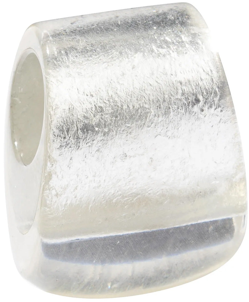 Calitaa Luxury Collection Chunky Urban Bead Silver Leaf