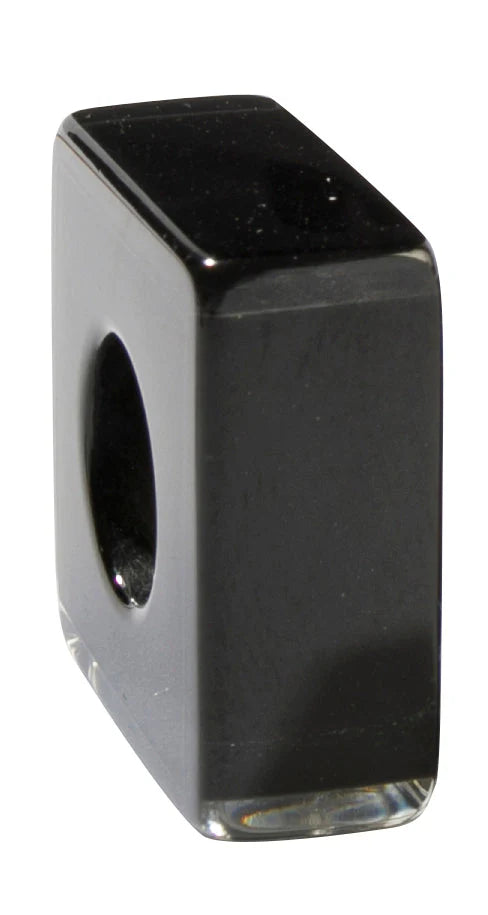 Calitaa Luxury Collection Flat Cube Bead Black