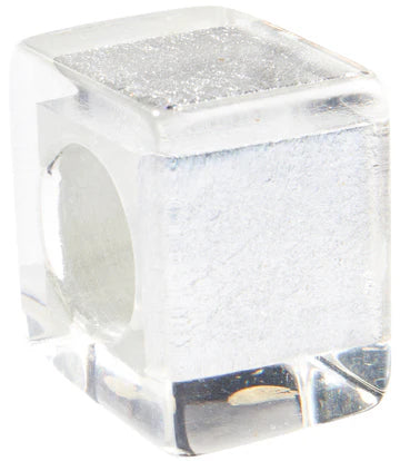 Calitaa Luxury Collection Cube Bead Silver