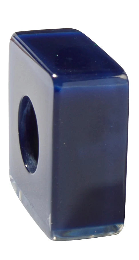 Calitaa Luxury Collection Flat Cube Bead Navy