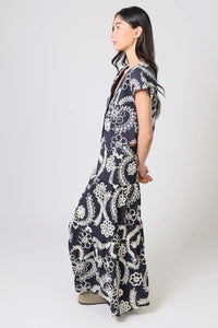 TRAFFIC PEOPLE Serenity Skirt Cream/Navy