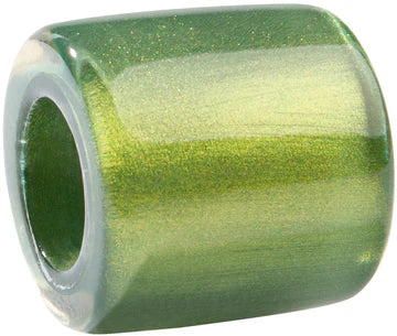 Calitaa Luxury Collection Cylinder Bead Green Shimmer