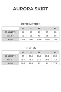 TRAFFIC PEOPLE Aurora Skirt Camel/Blue