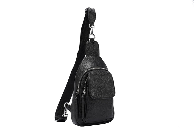 Dylan Sling Pocket Bag Black