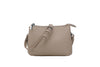 Tilly Triple Zip Handbag Cream