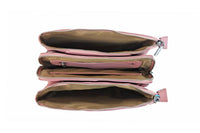 Tilly Triple Zip Handbag Cream