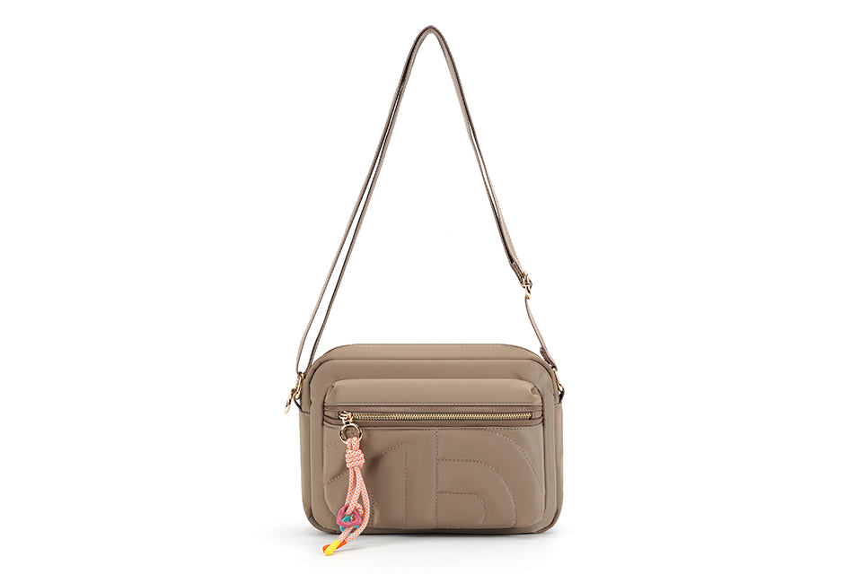 Gilly Camera Handbag Taupe