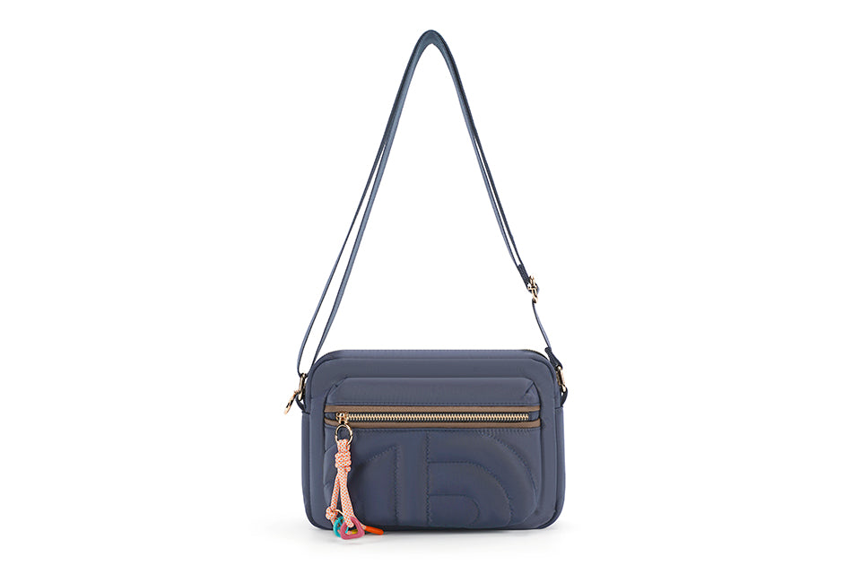 Gilly Camera Handbag Denim Blue