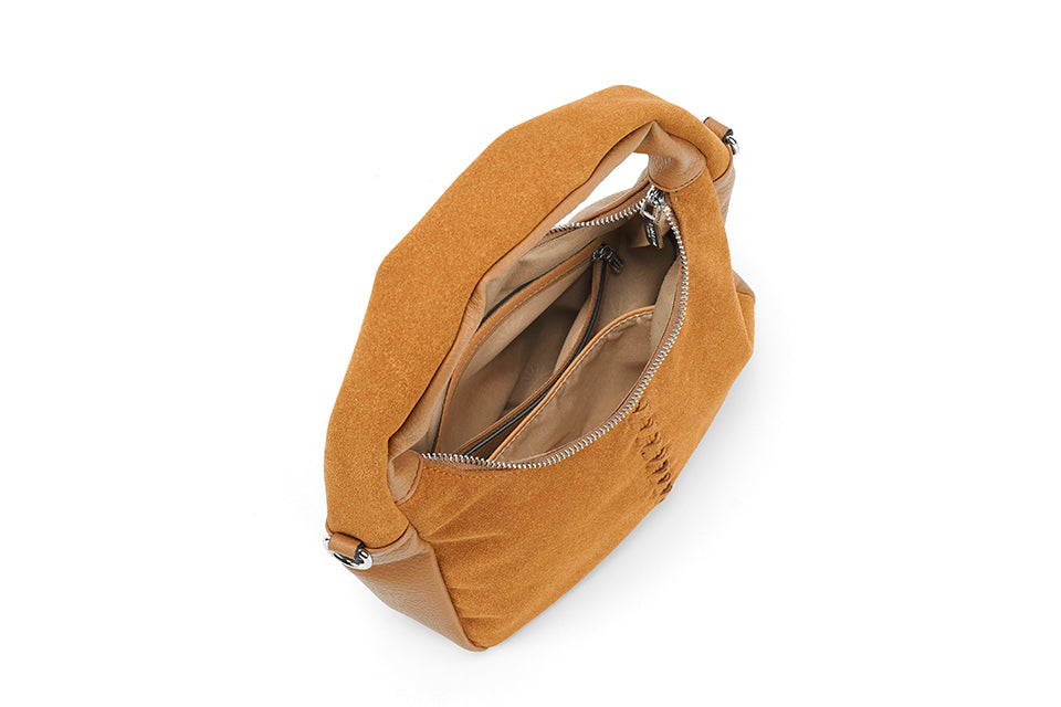 Sindy Small Hobo Handbag Chocolate