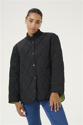 KAFFE KAlorena Quilted Jacket Black