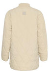 KAFFE KAlorena Quilted Jacket Feather Grey