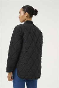 KAFFE KAlorena Quilted Jacket Black