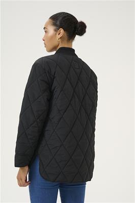 KAFFE KAlorena Quilted Jacket Black