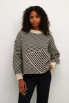 KAFFE KAverana Knit Sweater Stone/Black
