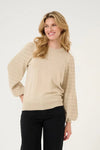 KAFFE KAnanna Sweater Stone