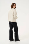 KAFFE KAellery Sweater Stone/Taupe