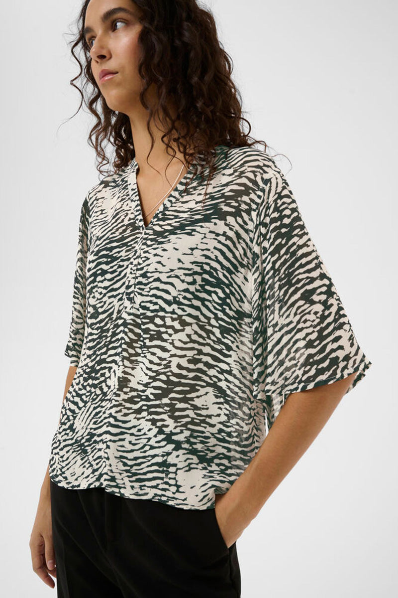 InWear LYON IW Top Black/Wavy