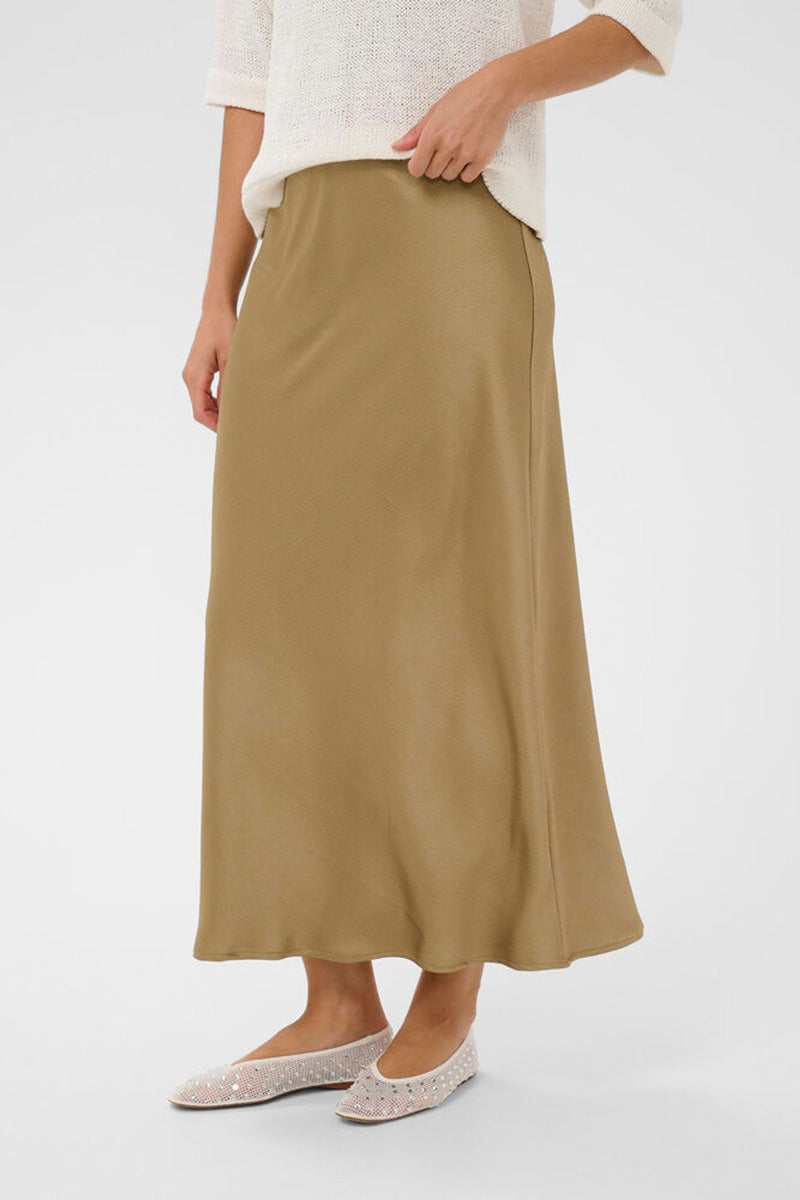 KAFFE KAlotte Skirt-Petrified Oak