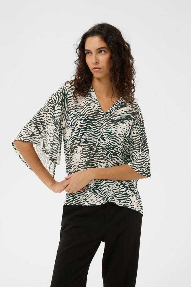 InWear LYON IW Top Black/Wavy