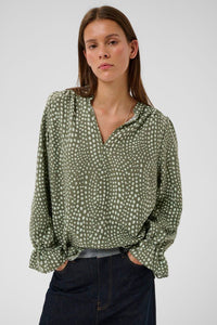 InWear LIBERTY IW Blouse Green Dots