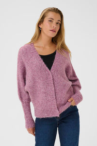 KAFFE KAuma V-Neck Cardigan Tulipwood Melange