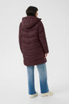 KAFFE KAsusanne Quilted Coat-Fudge