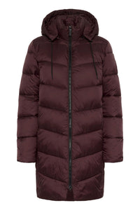 KAFFE KAsusanne Quilted Coat-Fudge