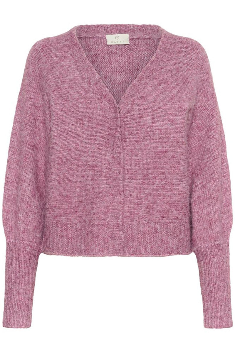 KAFFE KAuma V-Neck Cardigan Tulipwood Melange