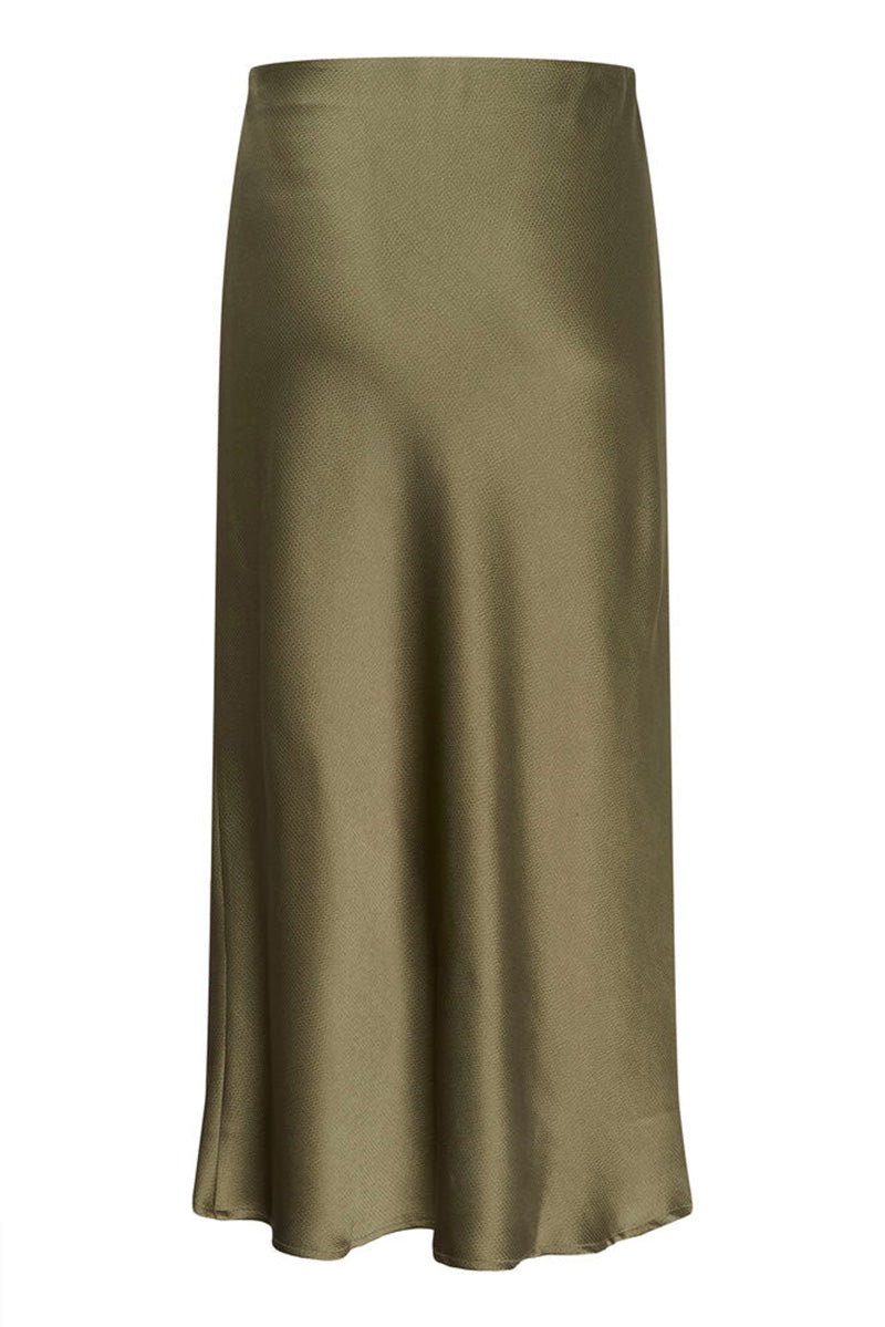 KAFFE KAlotte Skirt-Dusky Green