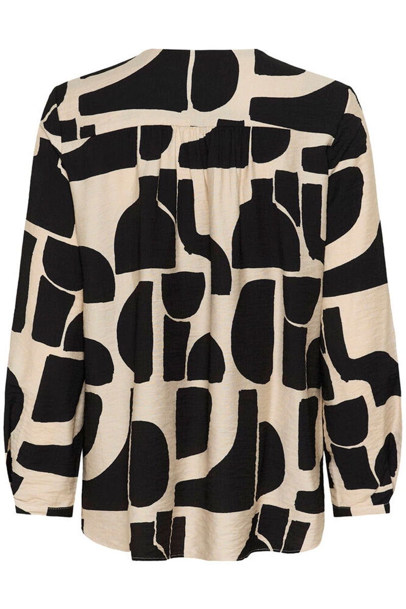 InWear LYNN IW Blouse Black Soft Blocks