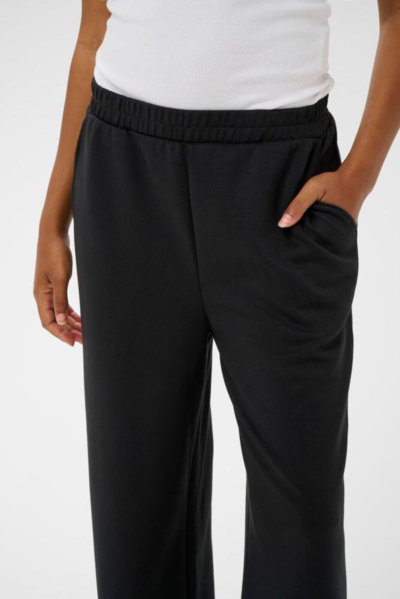 KAFFE KAannika Sweat Pants Deep Black