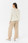 KAFFE KAgerdi V Neck Pullover Turtledove Melange