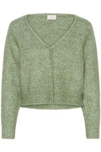 KAFFE KAmelania Cardigan-Sea spray Melange