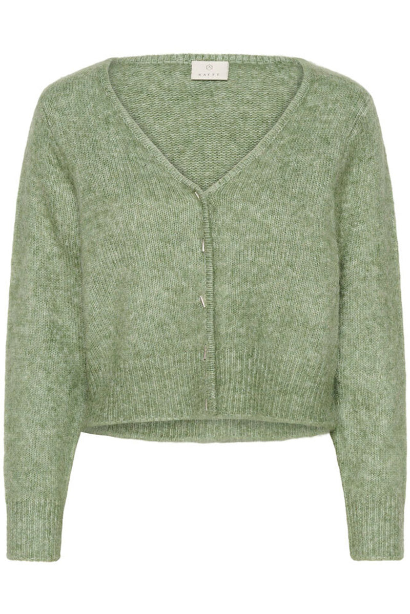 KAFFE KAmelania Cardigan-Sea spray Melange