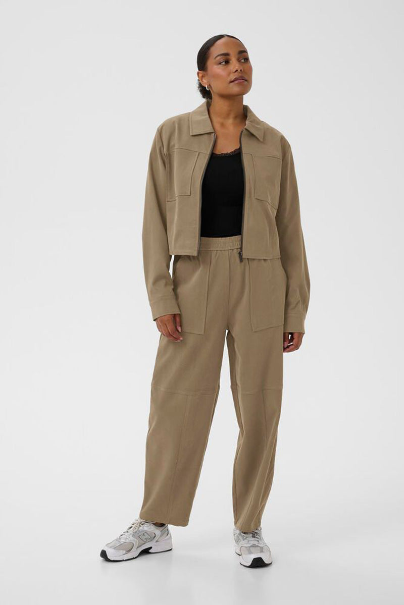 KAFFE KAcerina Trousers-Morel