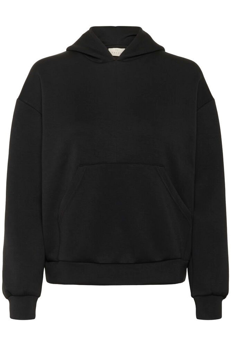 KAFFE KAannika Hooded Sweatshirt Deep Black