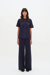 InWear GINCENT Wide Leg Pant Marine Blue